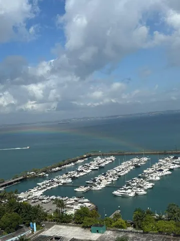 Apartamento com 3 quartos e vista para o mar no Dois de Julho, Salvador