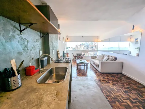 One-bedroom duplex penthouse with a sea-view terrace in Vidigal – 5
