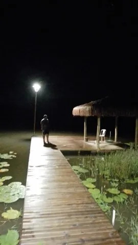 Sítio com lagoa de 11 hectares, píer e casa em Salinas da Margarida – 4