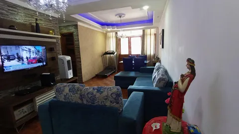 Apartamento de 2 quartos com dependência e varanda em Nazaré, Salvador